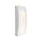 Besa Lighting Billow 15 Outdoor Sconce, Opal/Silver, Silver Finish, 2x8W LED BILLOW15-LED-SL - alternate 1